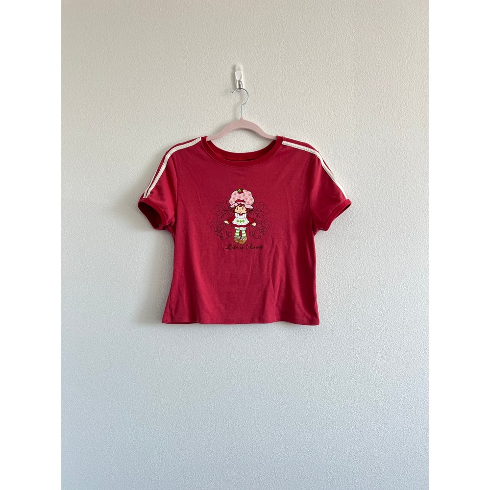 Strawberry Shortcake Hybrid Apparel Graphic Cropped Baby T-Shirt XL Coquette